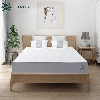 历史低价：ZINUS 际诺思 加硬记忆棉床垫 150cm*200*20cm