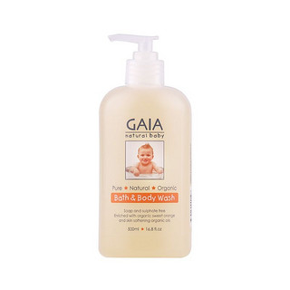 GAIA 盖亚 天然婴儿润肤沐浴露 500ml