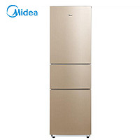 美的（midea）冰箱 BCD-210TM(E) 新款上市  三门节能家用多门小型电冰箱