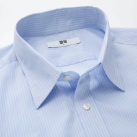 优衣库 0点:UNIQLO 优衣库 DRY EASY CARE条纹衬衫 414570