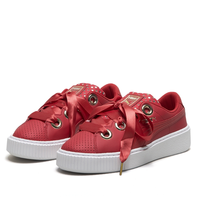 PUMA 彪马 Platform Kiss 366704 女子厚底休闲鞋 白01 37