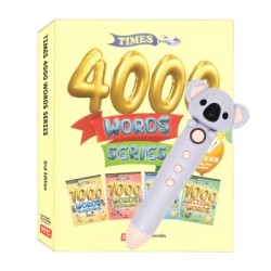 《Times 4000词》(套装共4册)内含小考拉点读笔