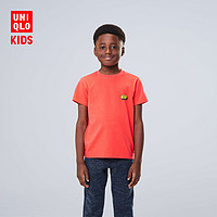 UNIQLO 优衣库 421395 童装/男童 (UT) MOG Star Wars印花T恤(短袖 (橙色、男)