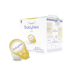惠氏港版BABYNES 较大婴儿配方奶粉(6-12个月) HK 150ml