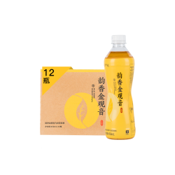 网易严选 韵香金观音 乌龙茶饮料 450ml*12瓶