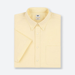 优衣库 UNIQLO 优衣库 414581 男士牛津纺修身衬衫