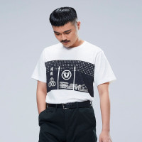 优衣库 UNIQLO 优衣库 SAKAGURA 418131 男士印花T恤