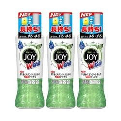 P&G 宝洁 JOY 超浓缩除菌餐具洗洁精 绿茶香型 190ml 3瓶装 *2件