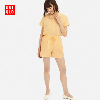 优衣库 女装 棉麻混纺睡衣 415944 优衣库UNIQLO