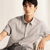 优衣库 UNIQLO 优衣库 416948 男士长绒棉衬衫