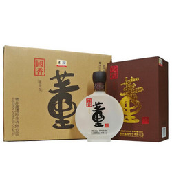 董酒 白酒 国香 董香型 54度 500ml*4瓶 整箱装