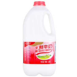 三元 全脂鲜牛奶 1.8L