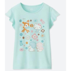 优衣库 UNIQLO 优衣库 女童SANRIO 印花短袖T恤 416061