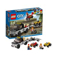 LEGO 乐高 城市系列 60148 全地形车赛车队