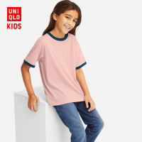 优衣库 童装/男童/女童 DRY-EX圆领T恤(短袖) 416080 优衣库UNIQLO