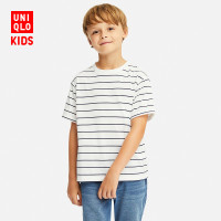 优衣库 童装/男童/女童 DRY-EX圆领T恤(短袖) 416484 优衣库UNIQLO