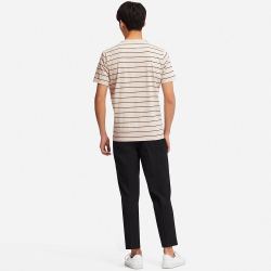 优衣库 男装 SUPIMA COTTON条纹T恤(短袖) 414408 优衣库UNIQLO
