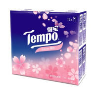 Tempo 得宝 樱花味手帕纸 4层*5张*12包 *2件