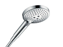 Hansgrohe 汉斯格雅 飞雨Select S 120手持花洒，3种喷淋模式，镀铬