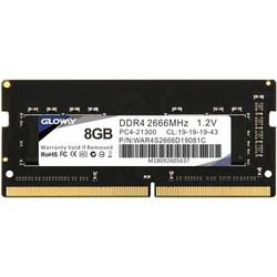 Gloway 光威 战将系列 DDR4 2666频率 笔记本内存条 8GB