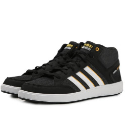 adidas NEO adidas 阿迪达斯 ALL COURT MID F34252 男款网球场下休闲网球鞋 