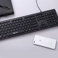 aigo 爱国者 W916A 圆键帽有线键盘