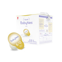 惠氏港版 BABYNES 较大婴儿配方部分水解奶粉 240ml*2件