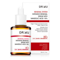 京东PLUS会员：DR.WU 达尔肤 杏仁酸亮白焕肤精华18% 30ml *3件