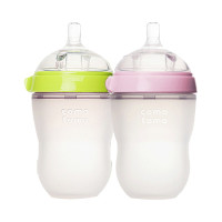 Comotomo 可么多么 婴儿防胀气全硅胶奶瓶 250ml*2件