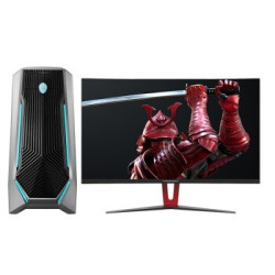 ThundeRobot 雷神 911黑武士Ⅱ 电脑整机（i5-9400 8GB 256GB+1TB  GTX1660Ti 6GB）+ 雷神 TRG27 27英寸电竞显示器