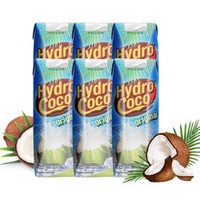 Hydro Coco 印尼进口天然椰子水 250ml*6瓶 *11件