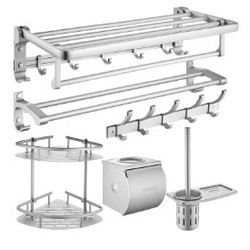 KONKA 康佳 太空铝挂件毛巾架六件套装