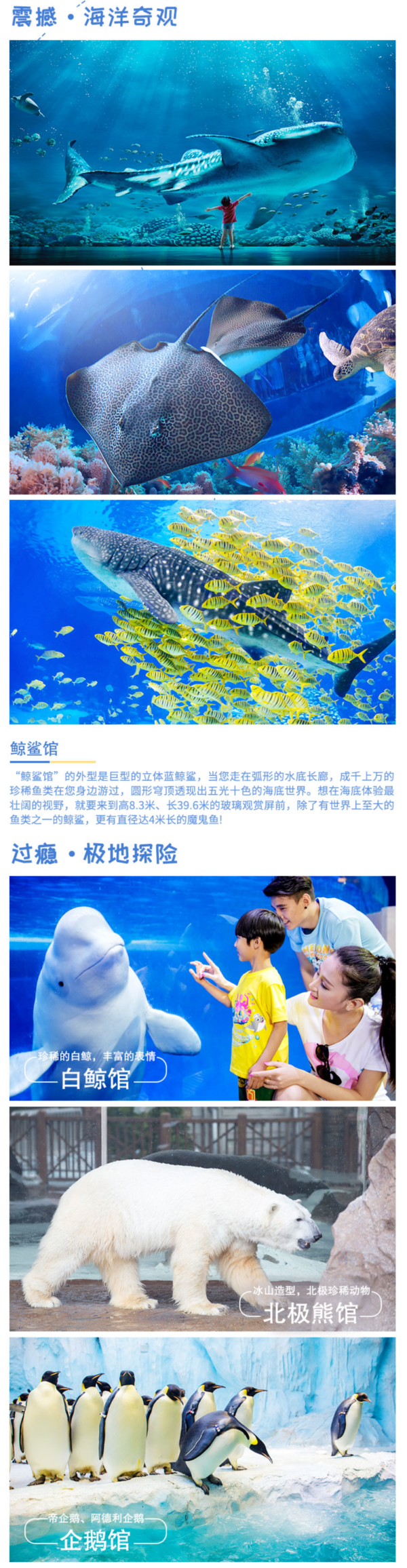 珠海长隆迎海酒店公寓1晚(含早)+海洋王国2日票