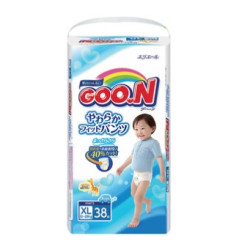 GOO.N 大王 男宝宝学步裤 XL38片 *4件