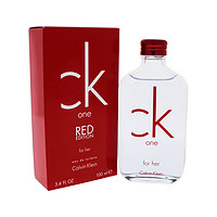 Calvin Klein 卡尔文·克莱 One Red 女士香水 100ml 限量款 *4件