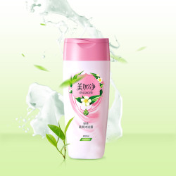 美加净 绿茶清爽沐浴露 400ml 送沐浴球