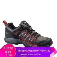 萨洛蒙（Salomon）男款户外防水透气徒步鞋 防滑耐磨登山鞋 EAST WOOD GTX EASTWOOD 灰色407811 UK8(42)