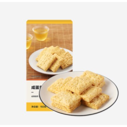 网易严选 咸蛋黄饼干 10克*16袋