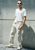 优衣库 UNIQLO 优衣库413173 男士棉麻混纺休闲裤
