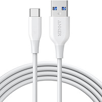 Anker安克type-c转usb3.0快充数据线安卓手机C口闪充0.9米充电线