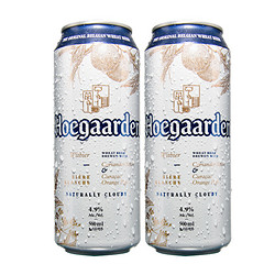 Hoegaarden 福佳 白啤酒 500ml*2听