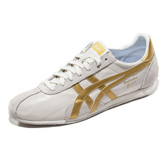 Onitsuka Tiger 鬼塚虎 运动休闲鞋 RUNSPARK TH201L-9950 米色/金色 42.5