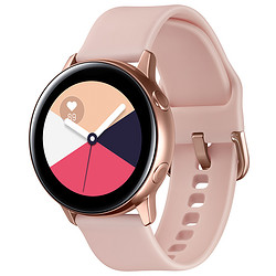 SAMSUNG 三星 Galaxy Watch Active 智能手表 粉金