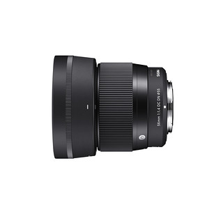 SIGMA 适马 56mm F1.4 DC DN 半画幅大光圈微单人像镜头索尼 (黑色、E卡)