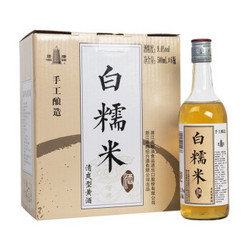 塔牌 白糯米酒 500ml*6瓶 *2件