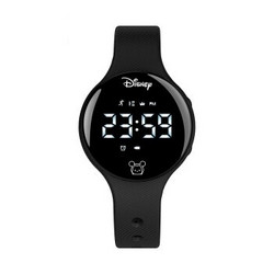 Disney 迪士尼 多功能智能手环运动儿童表 634黑色