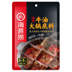 海底捞 醇香牛油火锅底料 150g *2件