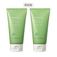 innisfree 悦诗风吟 绿茶洗面奶 150ml*2支装 *2件