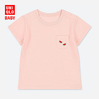 0点：婴儿/幼儿 圆领T恤 414813 优衣库UNIQLO