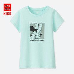 优衣库 童装/女童 (UT) DPJ印花T恤(短袖) 415590 优衣库UNIQLO